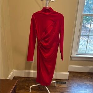 Elegant Red Women's Dress